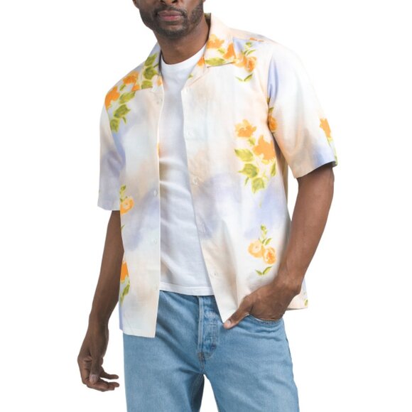 NN07 Multicolor Ole 5210 Printed Short Sleeve Shirt